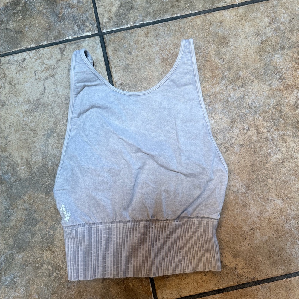 Free People Good Karma Cropped Tank
